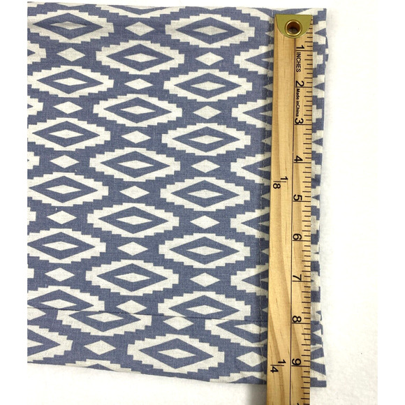 Willi Smith Pants Womens Sz 2 Linen Blend Flare Blue‎ White Slacks Boho Coastal - Picture 9 of 9